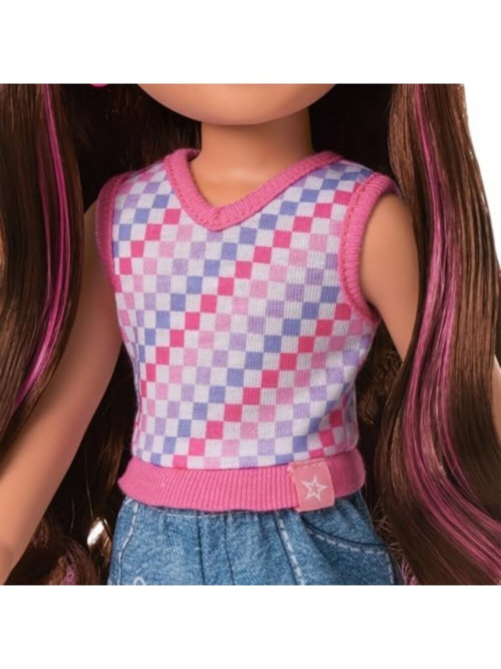 School Style Fashion Set for 14.5-inch Dolls - 10 pcs Doll Clothes, Ages 4 - Picture 2 of 6